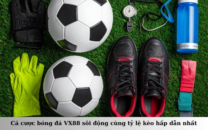 Cá cược bóng đá VX88 sôi động cùng tỷ lệ kèo hấp dẫn nhất